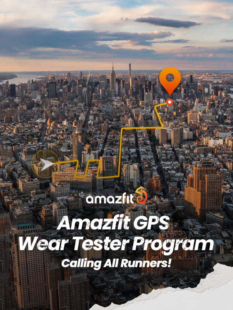 amazfit gps tracking
